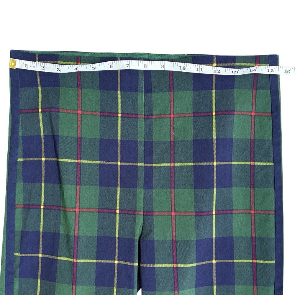Gretchen Scott Gripeless Pull On Pant - Plaidly Cooper Green Multi Sz Large - Picture 9 of 12